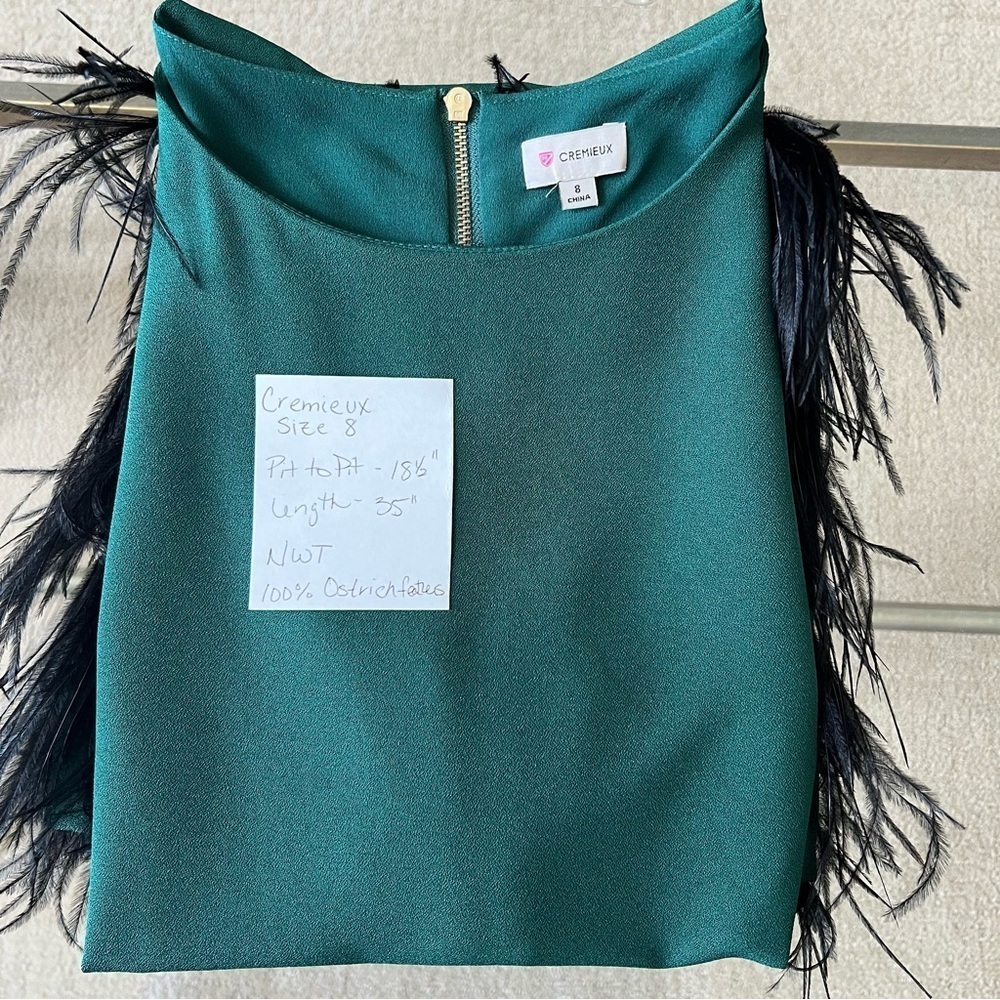 Daniel Cremieux Green Sheath Cocktail Dress NWT Sz 8 - Picture 12 of 12